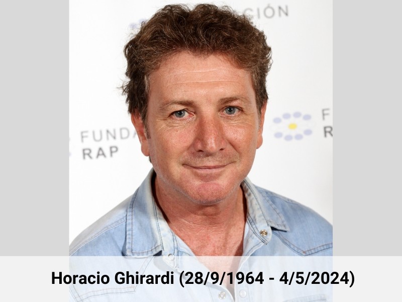 Horacio Ghirardi (28/9/1964 - 4/5/2024)